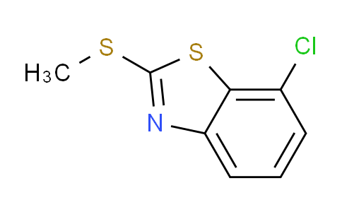 CAS No. 2942-18-9, 7-chloro-2-(methylthio)benzo[d]thiazole
