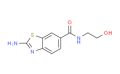CAS No. 313504-87-9, 2-Amino-benzothiazole-6-carboxylic acid(2-hydroxy-ethyl)-amide