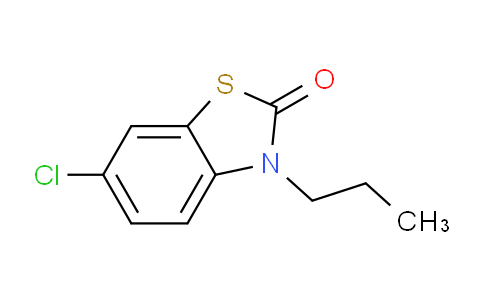 CAS No. 63754-99-4, 6-chloro-3-propylbenzo[d]thiazol-2(3H)-one