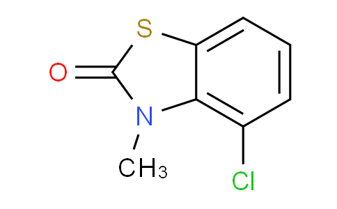 CAS No. 63755-05-5, 4-chloro-3-methylbenzo[d]thiazol-2(3H)-one