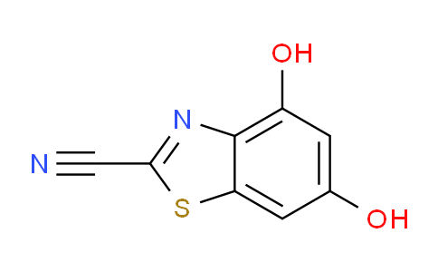 CAS No. 7267-41-6, 4,6-Dihydroxybenzo[d]thiazole-2-carbonitrile