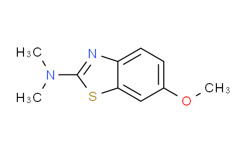 CAS No. 75105-03-2, 6-methoxy-N,N-dimethylbenzo[d]thiazol-2-amine