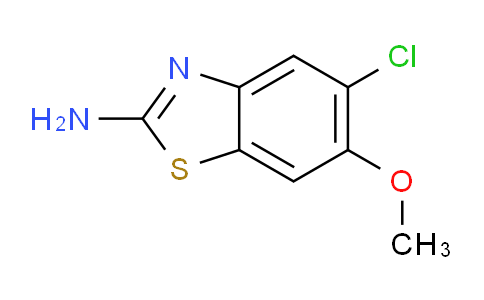 CAS No. 74821-70-8, 5-Chloro-6-methoxy-benzothiazol-2-ylamine