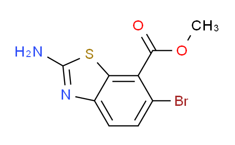 CAS No. 225525-53-1, methyl 2-amino-6-bromobenzo[d]thiazole-7-carboxylate