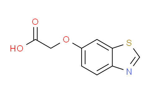 CAS No. 273939-87-0, 2-(Benzo[d]thiazol-6-yloxy)acetic acid