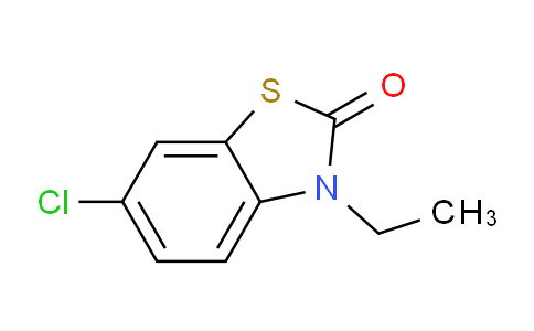 CAS No. 30459-51-9, 6-chloro-3-ethylbenzo[d]thiazol-2(3H)-one