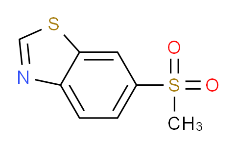 CAS No. 304660-64-8, 6-Methanesulfonyl-benzothiazole