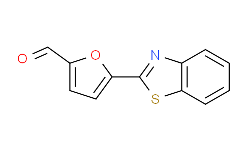 CAS No. 34653-56-0, 5-Benzothiazol-2-yl-furan-2-carbaldehyde