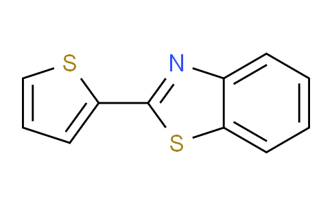 CAS No. 34243-38-4, 2-(thiophen-2-yl)benzo[d]thiazole
