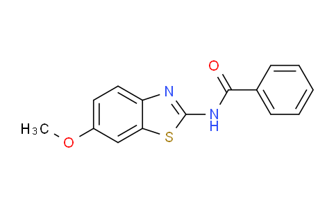 CAS No. 35353-26-5, N-(6-methoxybenzo[d]thiazol-2-yl)benzamide