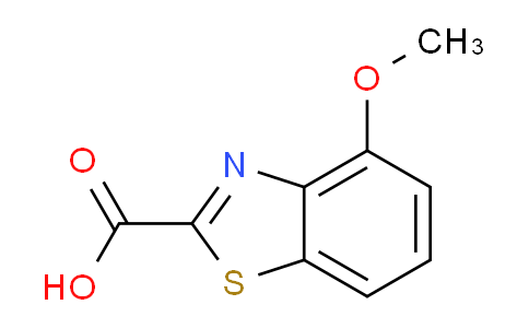 CAS No. 3507-48-0, 4-Methoxybenzothiazole-2-carboxylic acid