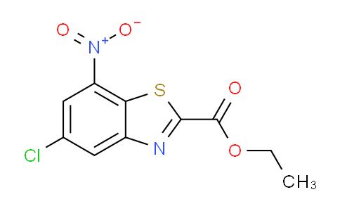 CAS No. 40160-47-2, ethyl 5-chloro-7-nitrobenzo[d]thiazole-2-carboxylate