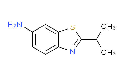 CAS No. 42517-23-7, 2-Isopropyl-benzothiazol-6-ylamine