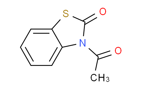 CAS No. 51360-57-7, 3-Acetylbenzo[d]thiazol-2(3H)-one