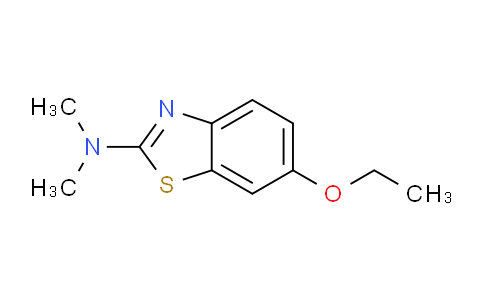 CAS No. 5304-29-0, 6-ethoxy-N,N-dimethylbenzo[d]thiazol-2-amine