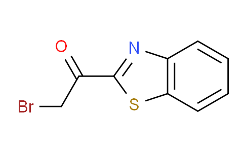 CAS No. 54223-20-0, 1-(1,3-Benzothiazol-2-yl)-2-bromo-1-ethanone