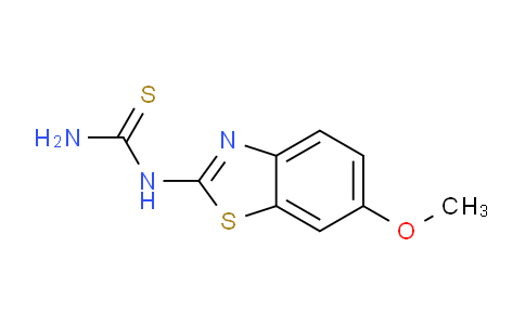 CAS No. 56159-93-4, 1-(6-methoxybenzo[d]thiazol-2-yl)thiourea