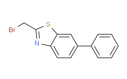 CAS No. 1227629-16-4, 2-(bromomethyl)-6-phenylbenzo[d]thiazole