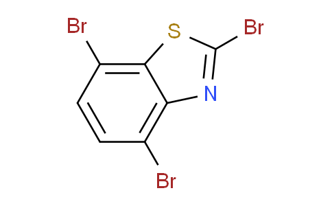 CAS No. 898747-98-3, 2,4,7-tribromobenzo[d]thiazole