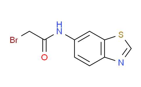 CAS No. 916791-25-8, N-(benzo[d]thiazol-6-yl)-2-bromoacetamide