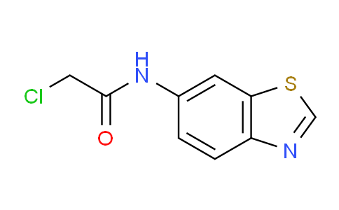 CAS No. 916791-26-9, N-(benzo[d]thiazol-6-yl)-2-chloroacetamide