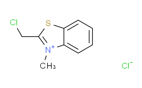 CAS No. 92876-35-2, 2-(chloromethyl)-3-methylbenzo[d]thiazol-3-ium chloride