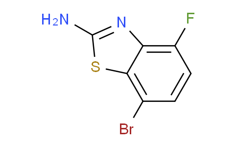 CAS No. 942473-90-7, 7-bromo-4-fluorobenzo[d]thiazol-2-amine