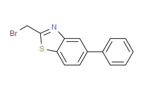 CAS No. 951122-54-6, 2-(bromomethyl)-5-phenylbenzo[d]thiazole