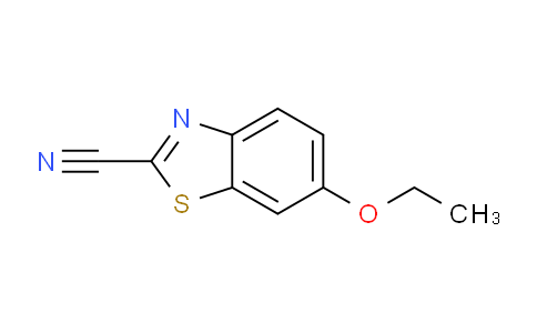 CAS No. 91634-13-8, 6-ethoxybenzo[d]thiazole-2-carbonitrile