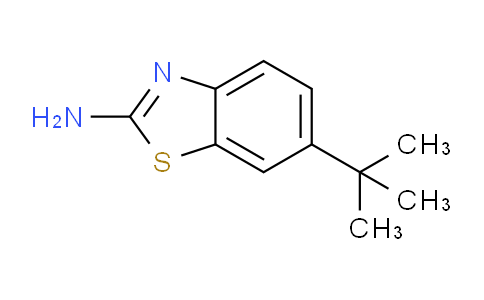 CAS No. 131395-10-3, 6-(tert-butyl)benzo[d]thiazol-2-amine