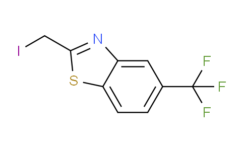 CAS No. 1355612-99-5, 2-(iodomethyl)-5-(trifluoromethyl)benzo[d]thiazole