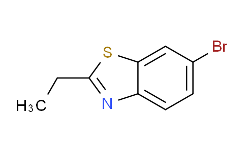 CAS No. 17142-82-4, 6-bromo-2-ethylbenzo[d]thiazole