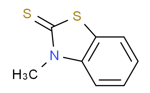 CAS No. 2254-94-6, 3-Methylbenzo[d]thiazole-2(3H)-thione