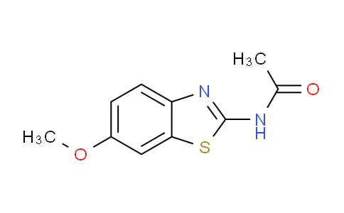 CAS No. 100817-90-1, N-(6-methoxybenzo[d]thiazol-2-yl)acetamide