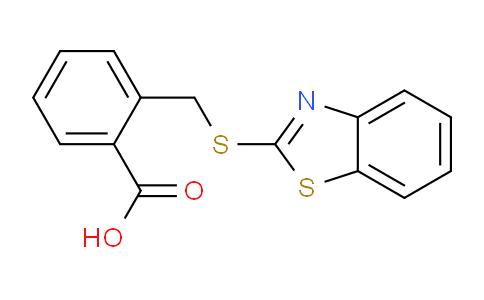 CAS No. 100961-61-3, 2-((Benzo[d]thiazol-2-ylthio)methyl)benzoic acid