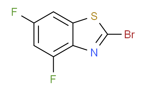 CAS No. 1019117-36-2, 2-Bromo-4,6-difluorobenzo[d]thiazole