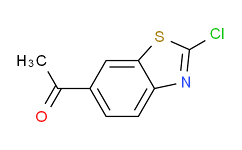 CAS No. 61700-72-9, 1-(2-chlorobenzo[d]thiazol-6-yl)ethan-1-one