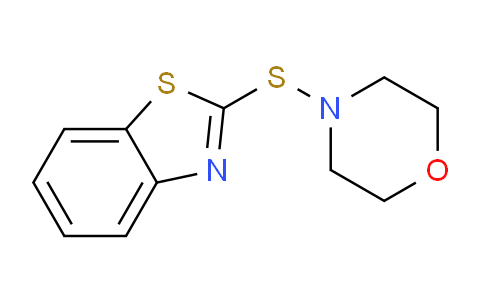 CAS No. 102-77-2, 4-(Benzo[d]thiazol-2-ylthio)morpholine