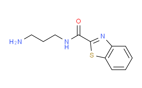 CAS No. 1120264-75-6, N-(3-aminopropyl)benzo[d]thiazole-2-carboxamide