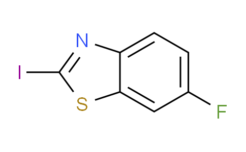 CAS No. 1188247-97-3, 6-fluoro-2-iodobenzo[d]thiazole