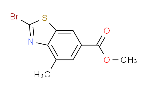 CAS No. 1190311-43-3, methyl 2-bromo-4-methylbenzo[d]thiazole-6-carboxylate