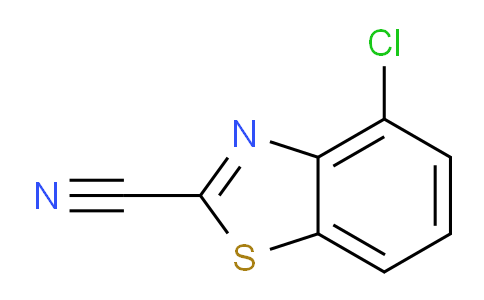 CAS No. 1188232-19-0, 4-chlorobenzo[d]thiazole-2-carbonitrile