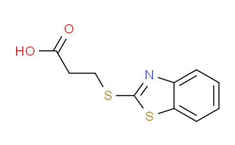 CAS No. 4767-00-4, 3-(1,3-Benzothiazol-2-ylthio)propanoic acid