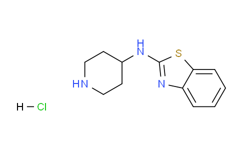 CAS No. 1188265-79-3, N-(Piperidin-4-yl)benzo[d]thiazol-2-amine hydrochloride