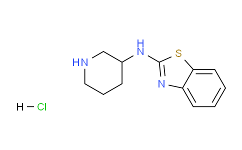 CAS No. 1188265-39-5, N-(Piperidin-3-yl)benzo[d]thiazol-2-amine hydrochloride
