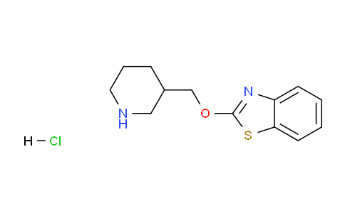 MC752125 | 1185319-42-9 | 2-(piperidin-3-ylmethoxy)benzo[d]thiazole hydrochloride