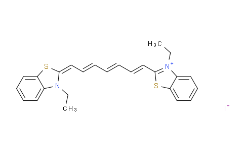 CAS No. 3071-70-3, 3-ethyl-2-((1E,3E,5E,7E)-7-(3-ethylbenzo[d]thiazol-2(3H)-ylidene)hepta-1,3,5-trien-1-yl)benzo[d]thiazol-3-ium iodide