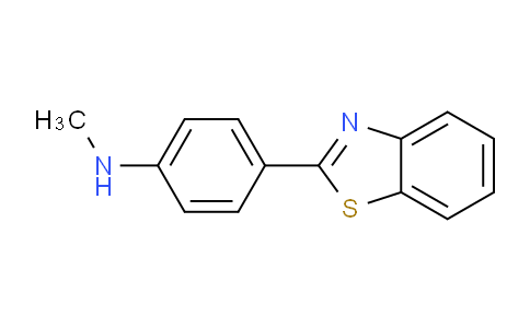 CAS No. 439858-28-3, 4-(1,3-Benzothiazol-2-yl)-N-methylaniline