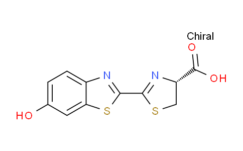 CAS No. 34500-31-7, (R)-2-(6-hydroxybenzo[d]thiazol-2-yl)-4,5-dihydrothiazole-4-carboxylic acid