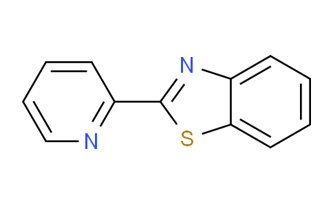 CAS No. 716-80-3, 2-(pyridin-2-yl)benzo[d]thiazole